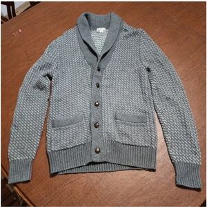 Merona Gray Button-Up Cardigan Sweater